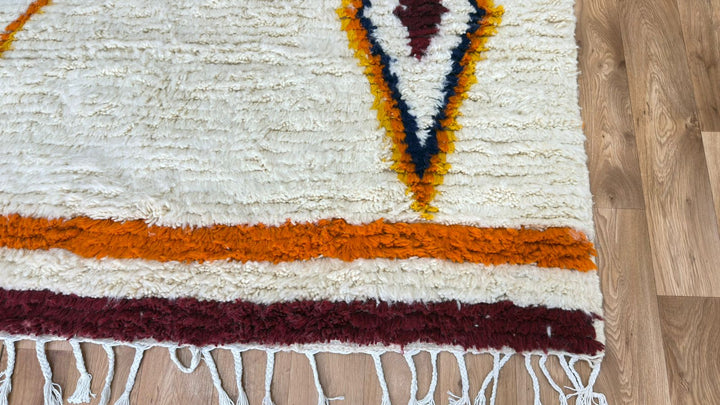 Custom Colorful Azilal Moroccan Rug – Handmade Wool Carpet