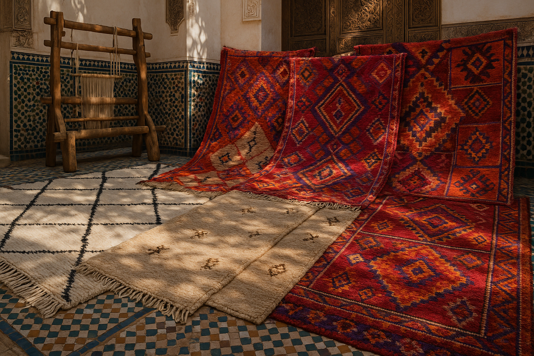 The World of Moroccan Rugs: From Beni Ourain to Boujaad  Meta Description: Explore Moroccan rugs from Beni Ourain and Boujaad to Berber and designer favorites like Athena Calderone rugs and Jonathan Y Moroccan rugs.