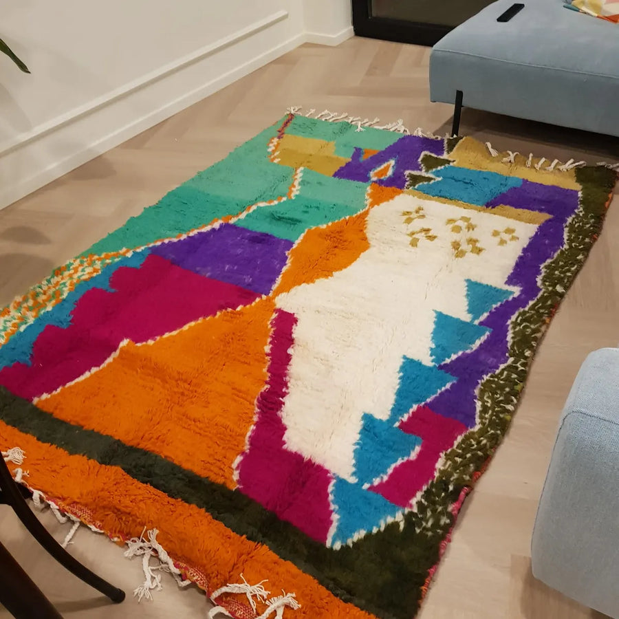 Small Moroccan Rugs – Handmade Wool Rugs from Morocco Perfect for Entryways and Small Spaces