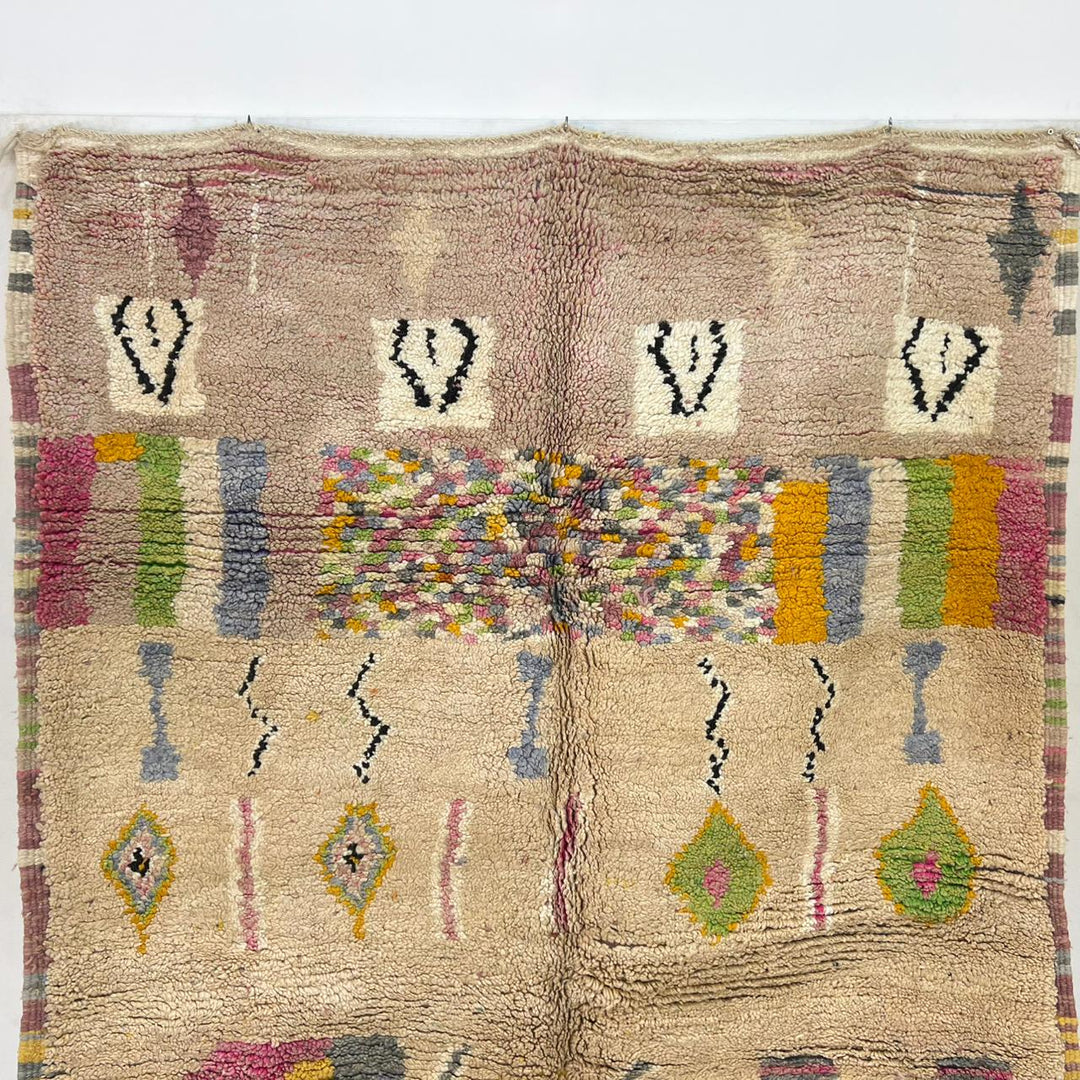 Vintage Moroccan Rugs – Hand-Knotted Beni Ourain Area Rug