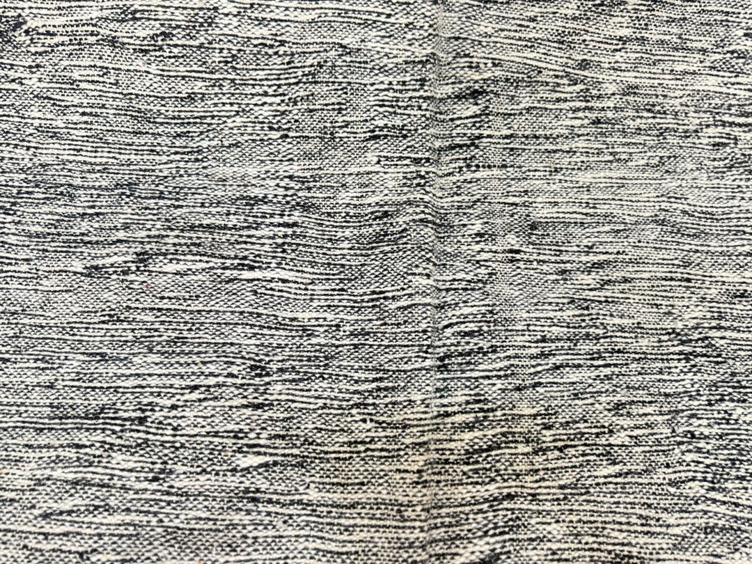 Flatweave Moroccan Rug – Dark Grey &amp; Cream moroccan kilim rugs
