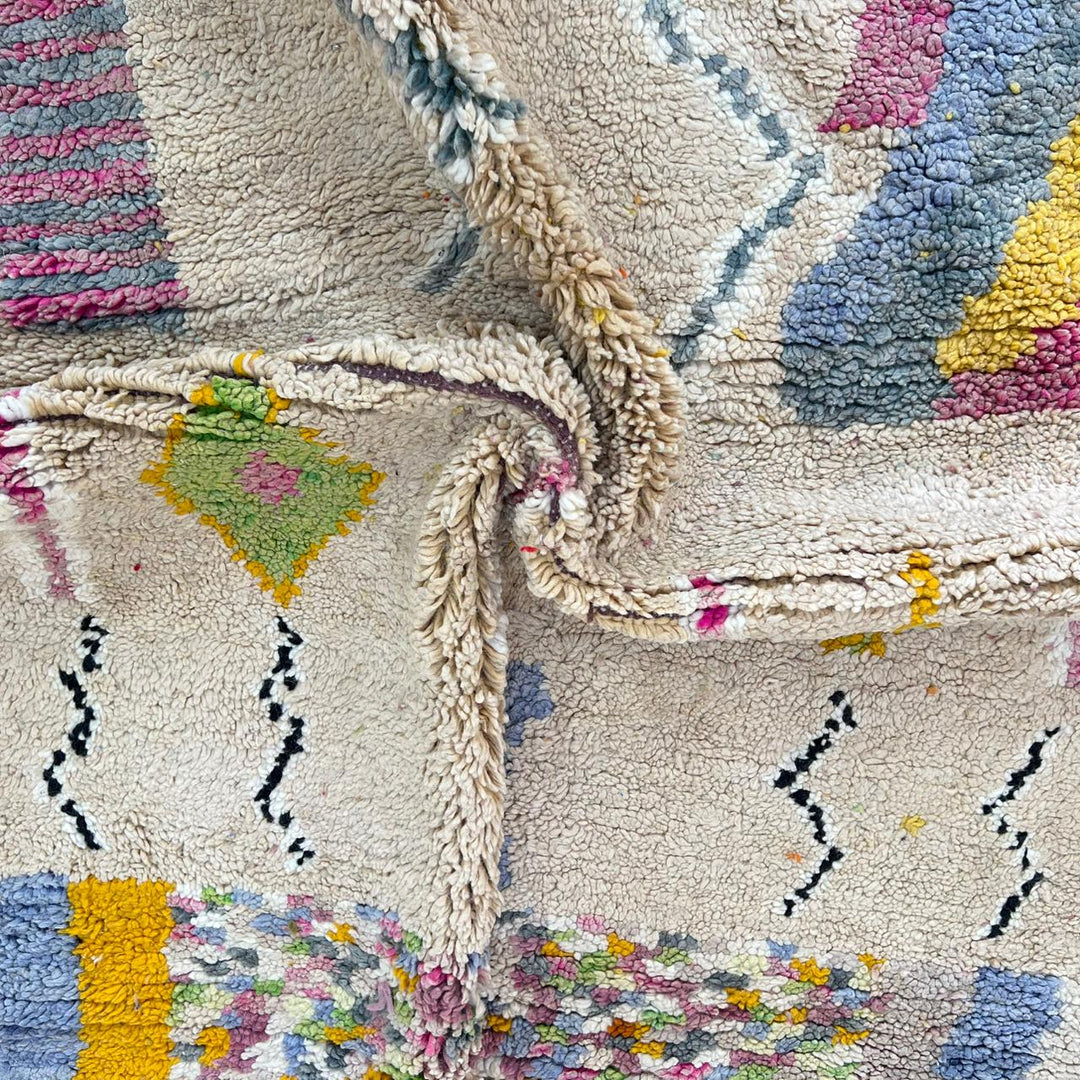 Vintage Moroccan Rugs – Hand-Knotted Beni Ourain Area Rug