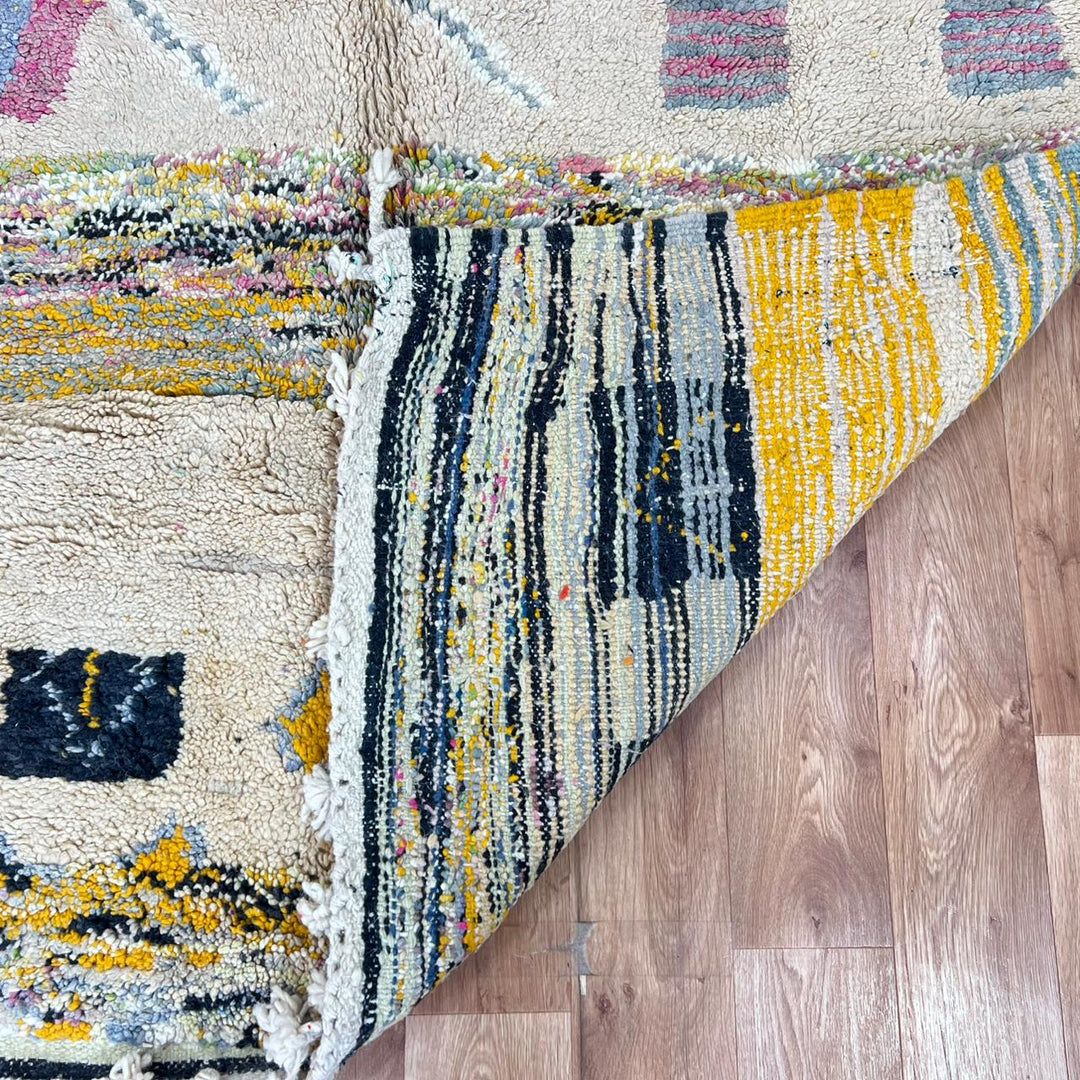 Vintage Moroccan Rugs – Hand-Knotted Beni Ourain Area Rug