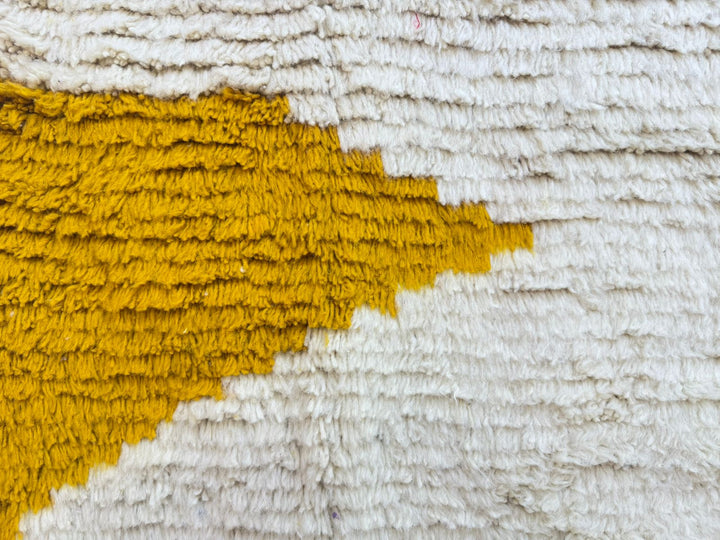 Colorful Moroccan Rug – Abstract Wool Berber Carpet Handmade