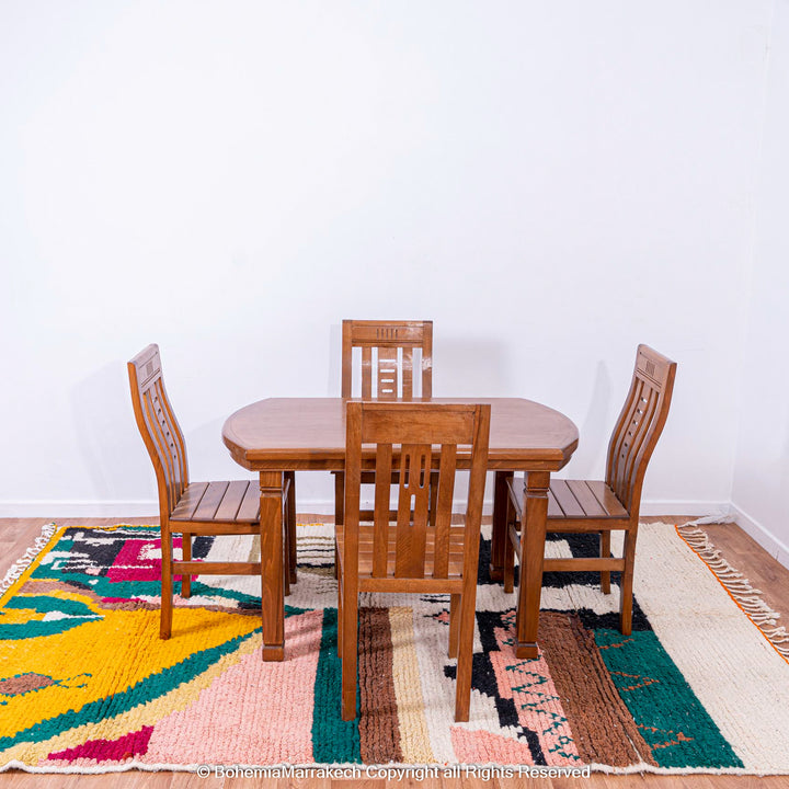 Beni ourain rug - Custom rug - Handmade rug - Moroccan shag rug