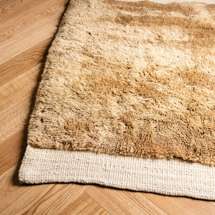 Color Block Beni Mrirt Rug – Modern Moroccan Wool Design