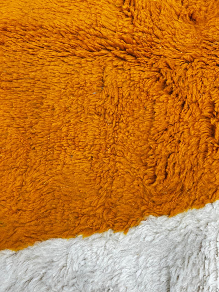 Colorful Abstract Moroccan Wool Rug – Handmade Berber Carpet