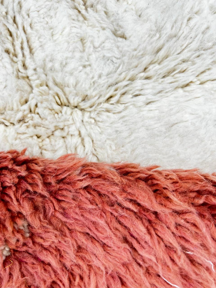 Colorful Moroccan Wool Rug – Abstract Modern Berber Carpet