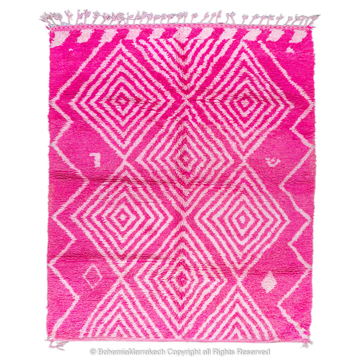 Custom Authentic Moroccan Rug - Pink Moroccan Rug - large moroccan rug