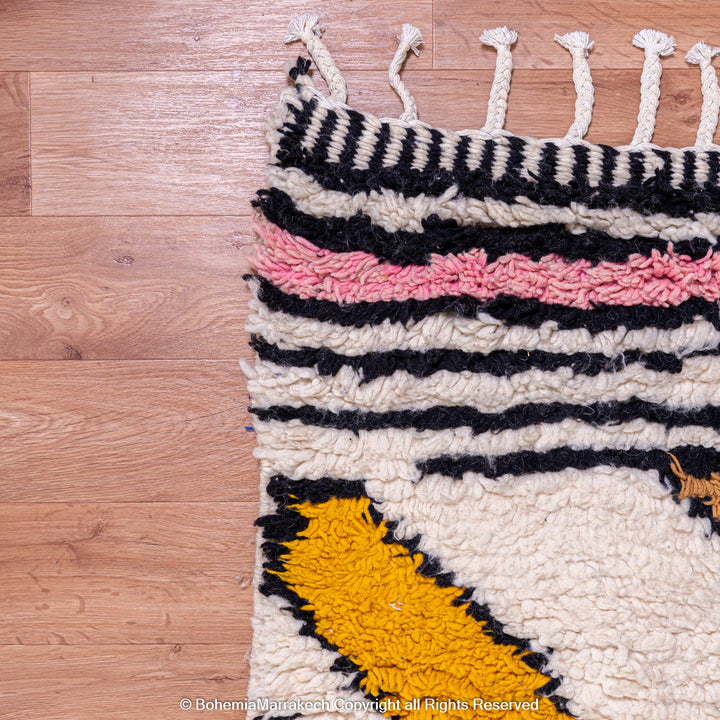 Custom Authentic Moroccan Rug - colorful moroccan rug