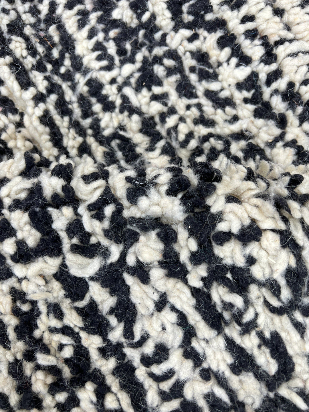 Abstract Moroccan Rug – Handmade Wool Berber Carpet