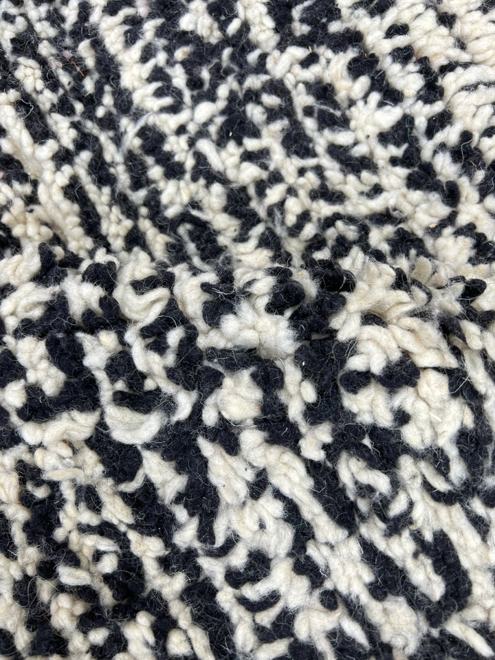 Abstract Moroccan Rug – Handmade Wool Berber Carpet