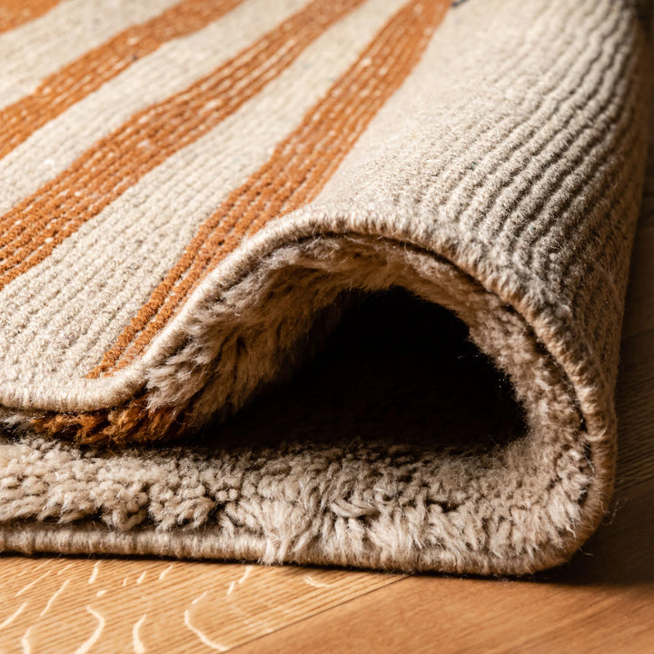 Modern Tribal Beni Mrirt Rug – Handwoven in Morocco
