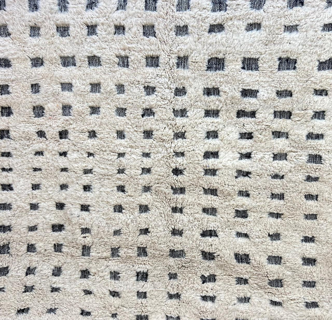 round cream moroccan wool rug beni ourain minimalist berber shag rug