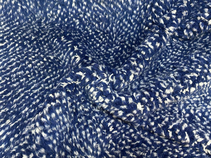 round blue moroccan wool rug handmade berber shag round rug