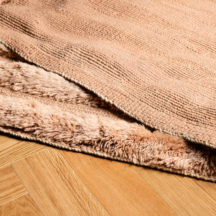Terracotta Beni Mrirt Rug – Modern Handmade Wool Carpet