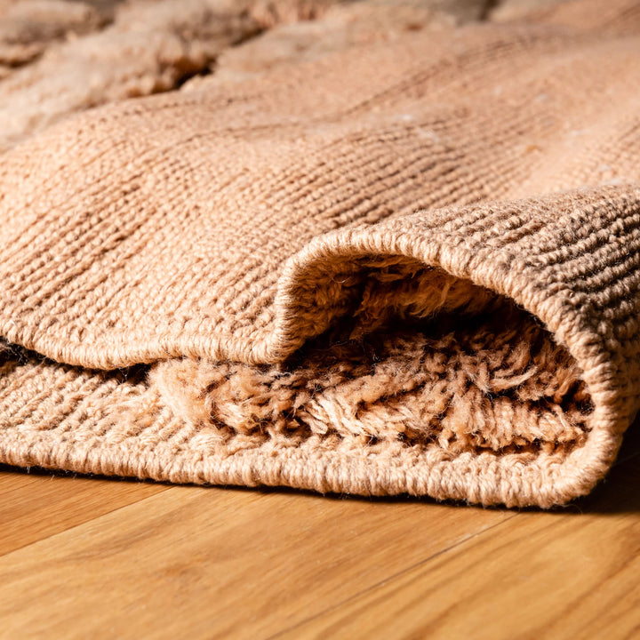 Terracotta Beni Mrirt Rug – Modern Handmade Wool Carpet