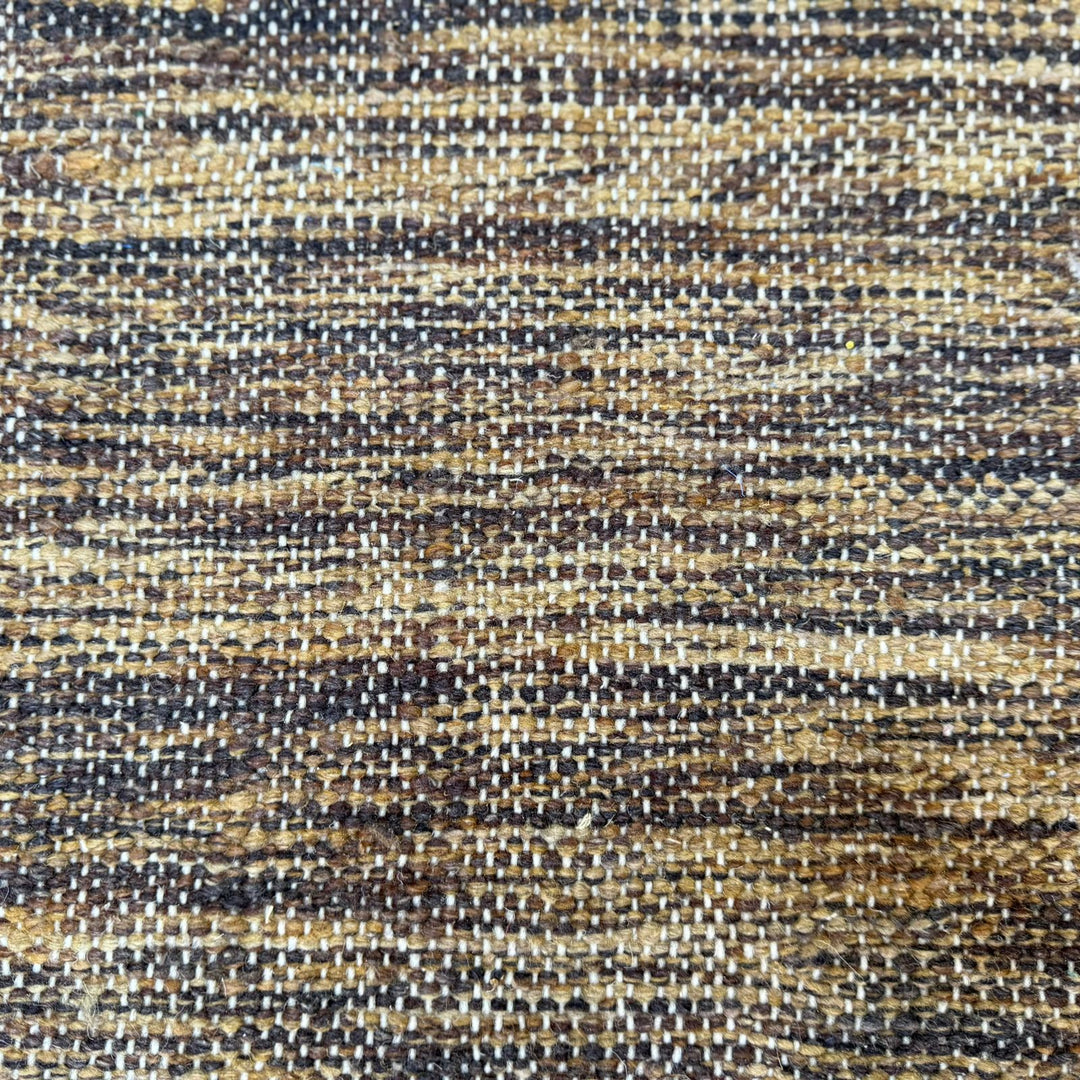 Brown Moroccan Kilim Rug – Handmade Flatweave Wool