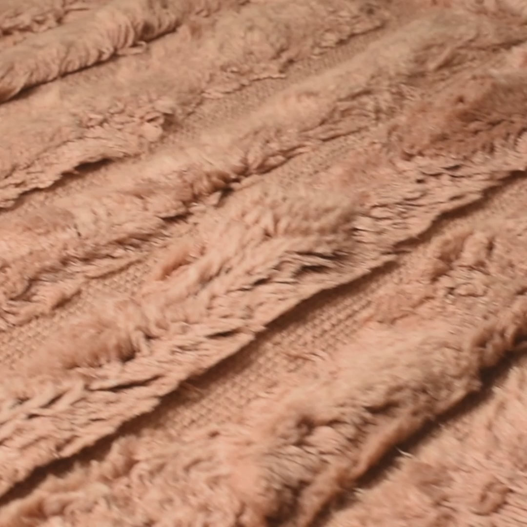 Terracotta Beni Mrirt Rug – Modern Handmade Wool Carpet