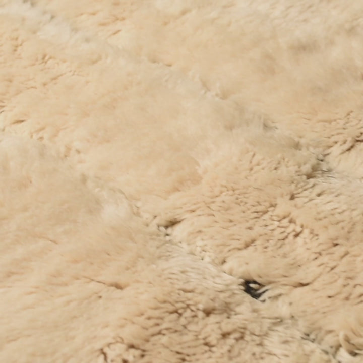 Modern Abstract Beni Mrirt Moroccan Wool Rug
