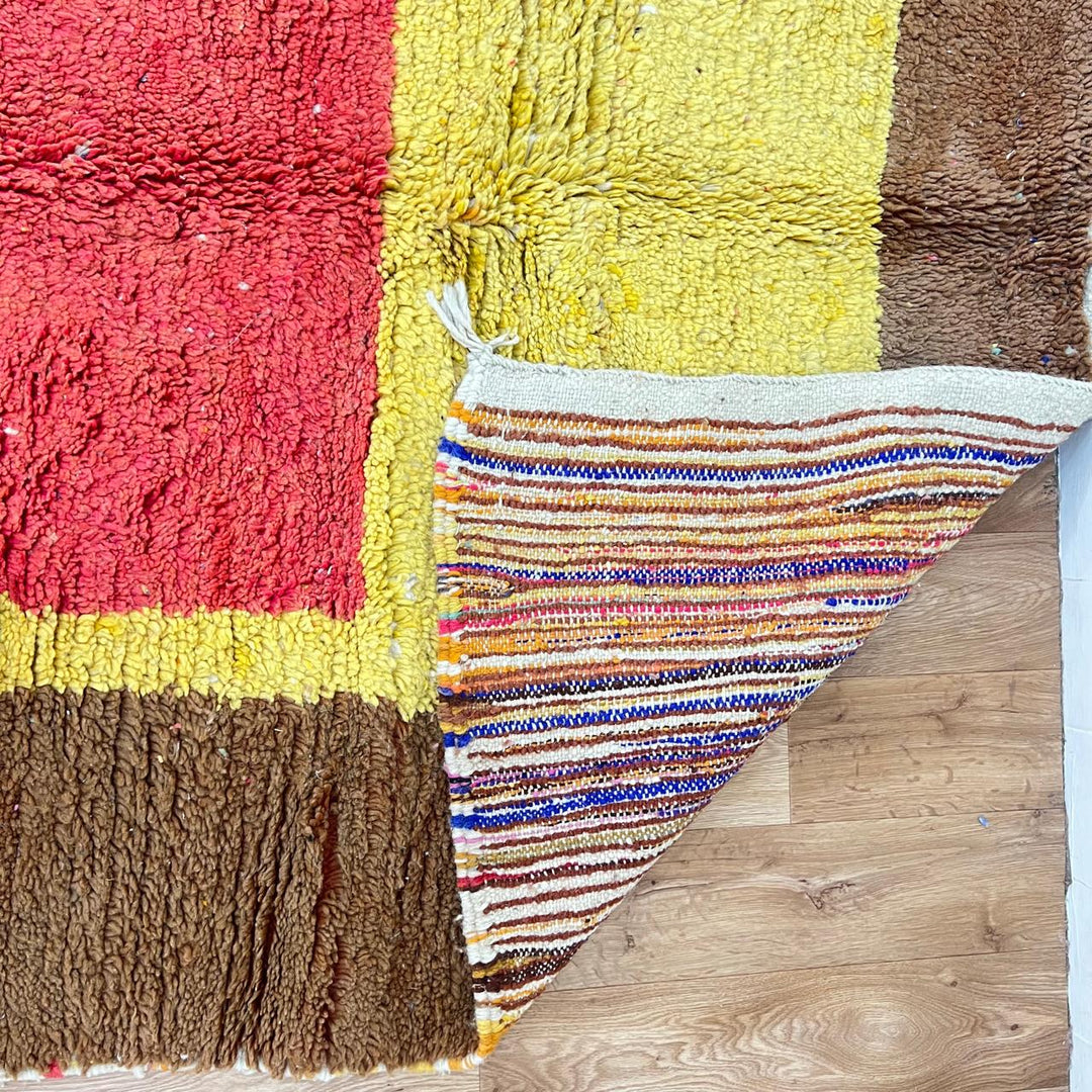 Vintage Moroccan Wool Rug 176 (8.66 × 5.44 ft)