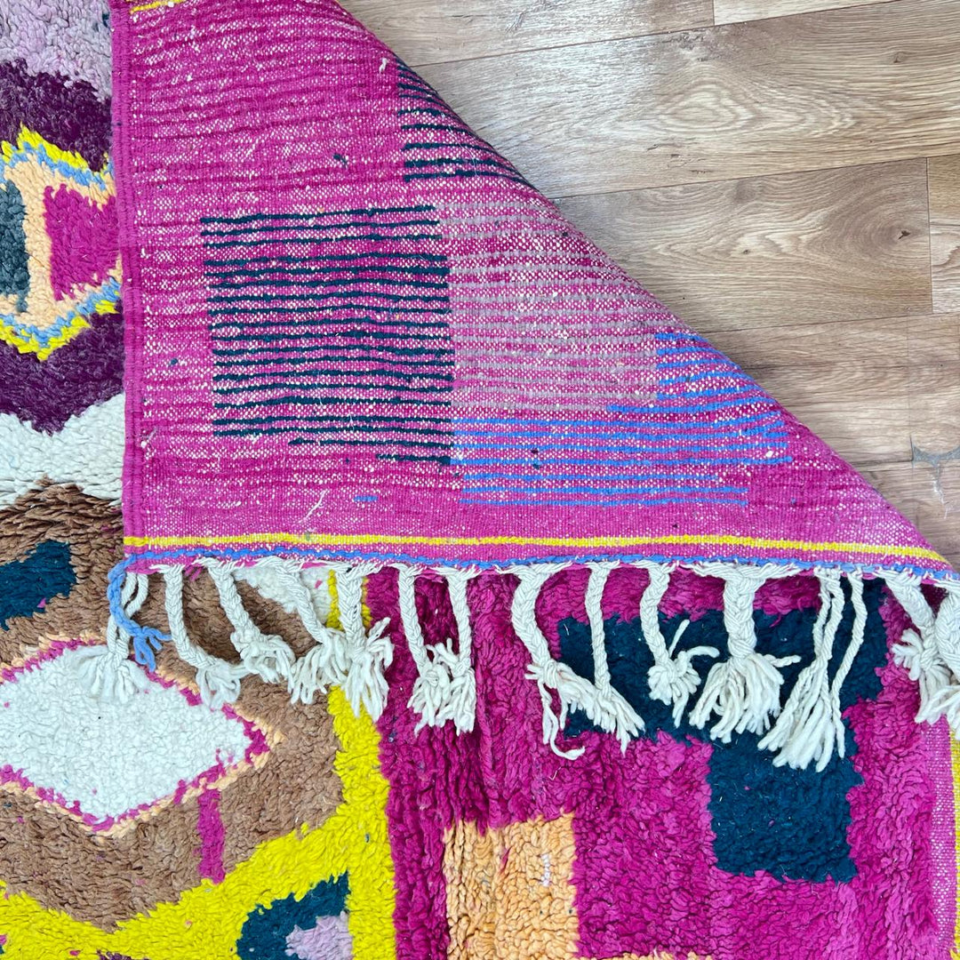 Vintage Moroccan Wool Rug 791 (8.1 × 5.1 ft)