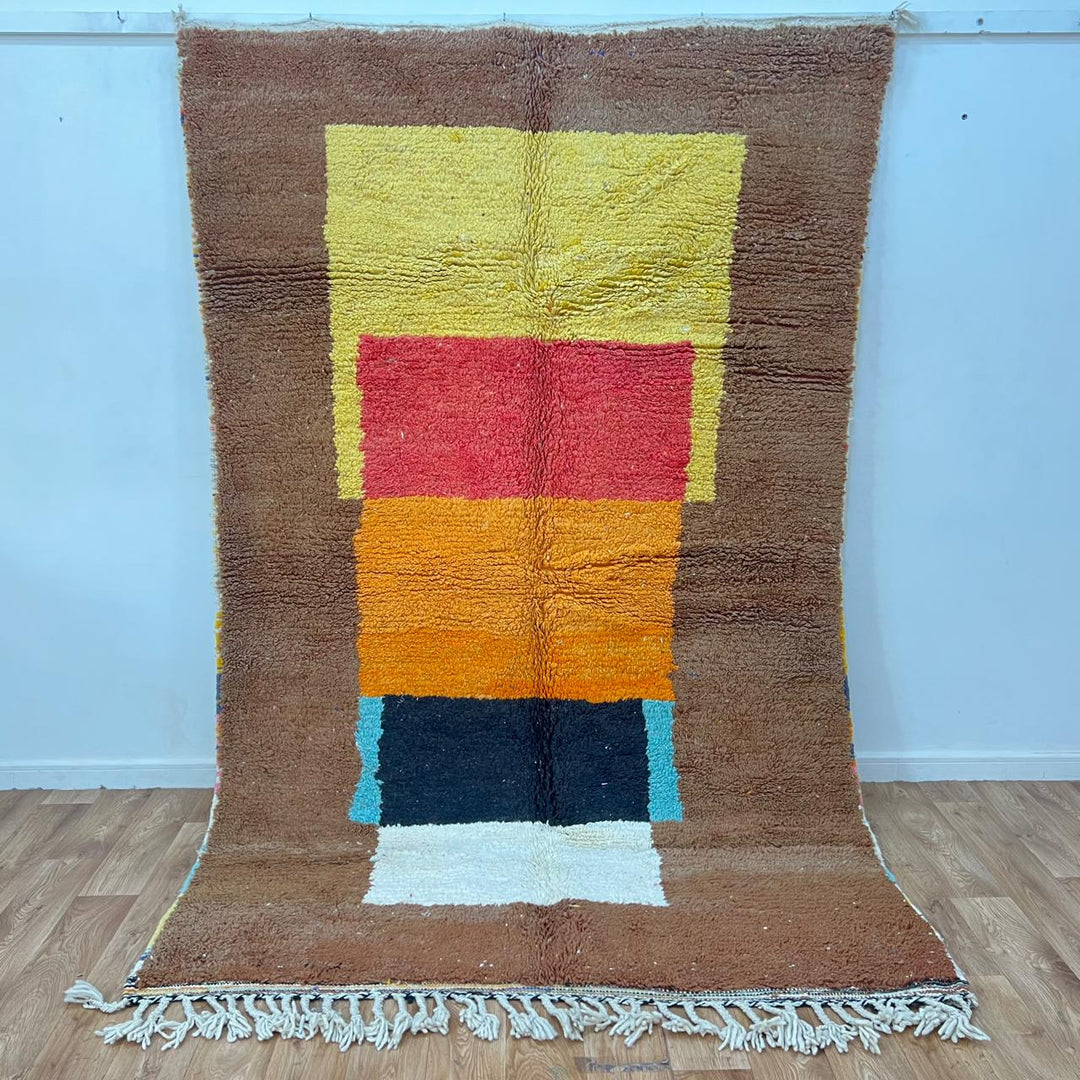 Vintage Moroccan Wool Rug 176 (8.66 × 5.44 ft)