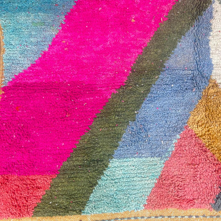 Vintage Moroccan Wool Rug 846 (9.84 × 6.56 ft)