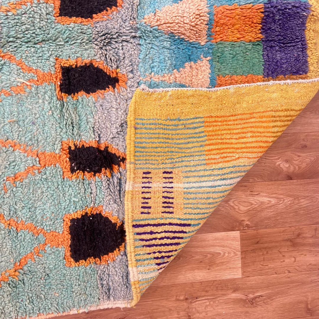 Vintage Moroccan Wool Rug 150 (8.69 × 5.15 ft)