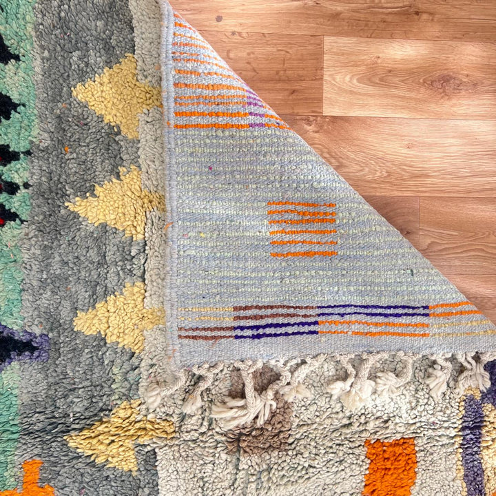 Vintage Moroccan Wool Rug 150 (8.69 × 5.15 ft)