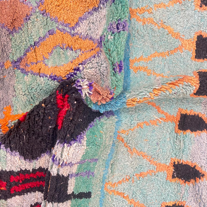 Vintage Moroccan Wool Rug 150 (8.69 × 5.15 ft)