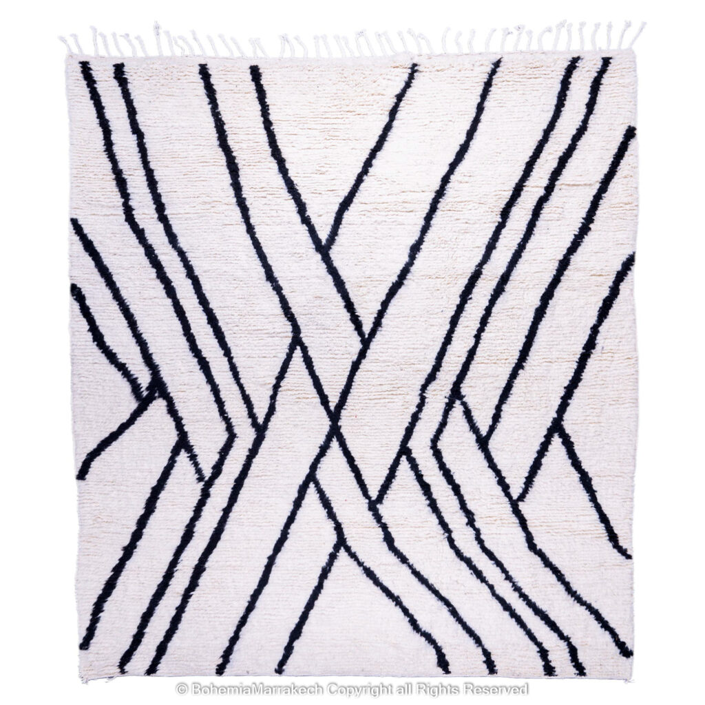 Black and White Moroccan Rugs