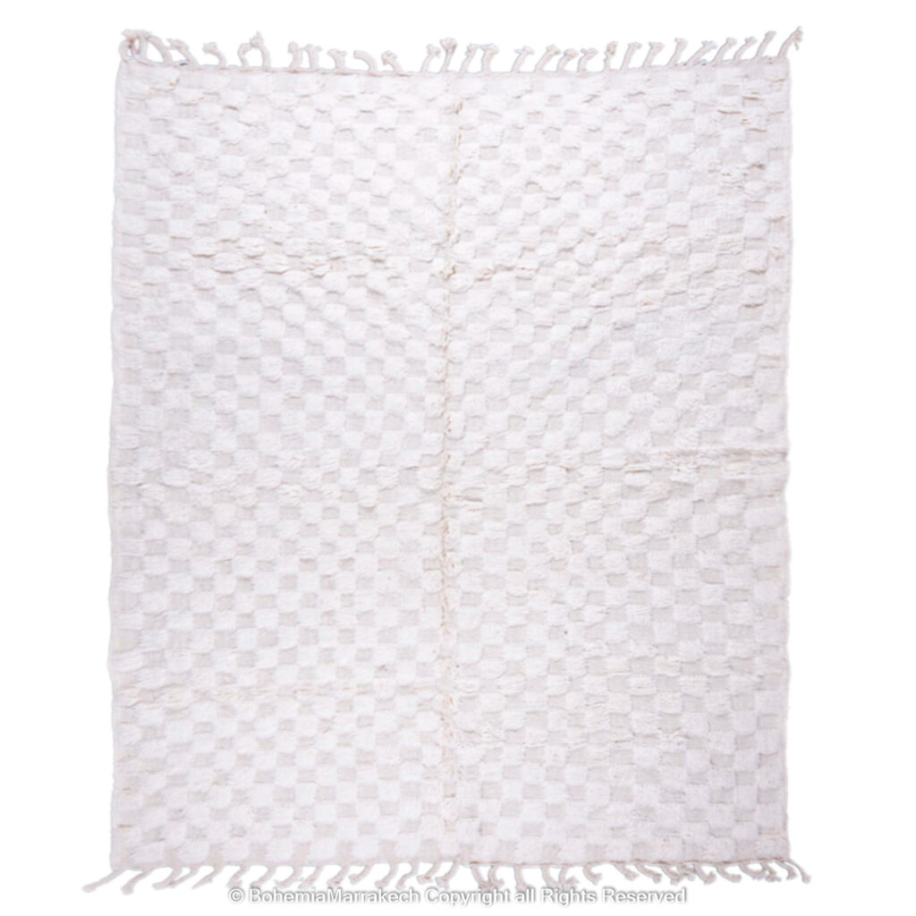 White Moroccan Rug